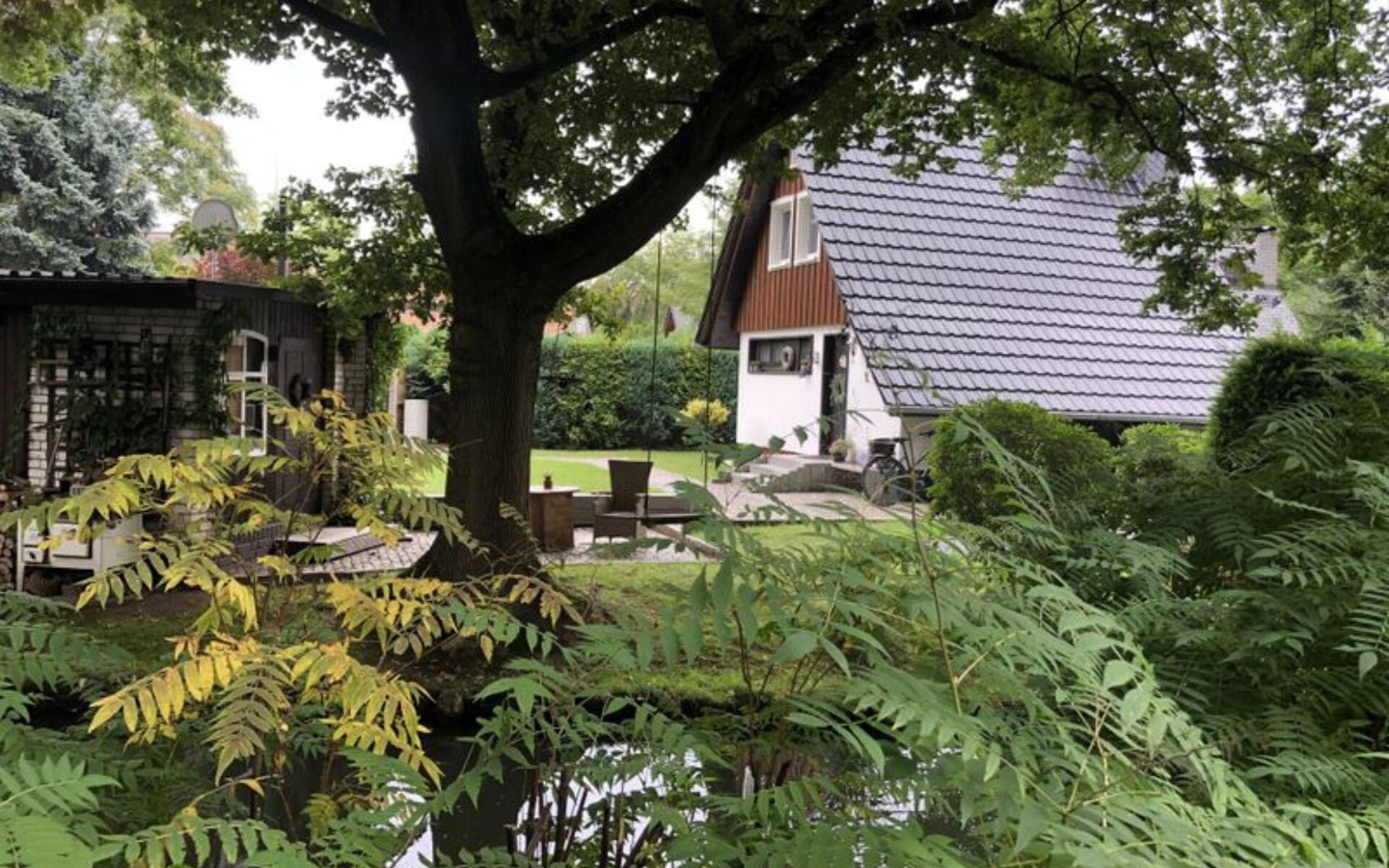 Ferienhaus direkt am Wasser, Foto: Simone Grabitz-Achinger, Lizenz: Simone Grabitz-Achinger