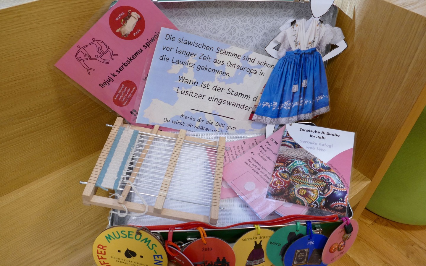 Museumskoffer im Wendischen Museum Cottbus, Foto: Wendisches Museum, Lizenz: Wendisches Museum