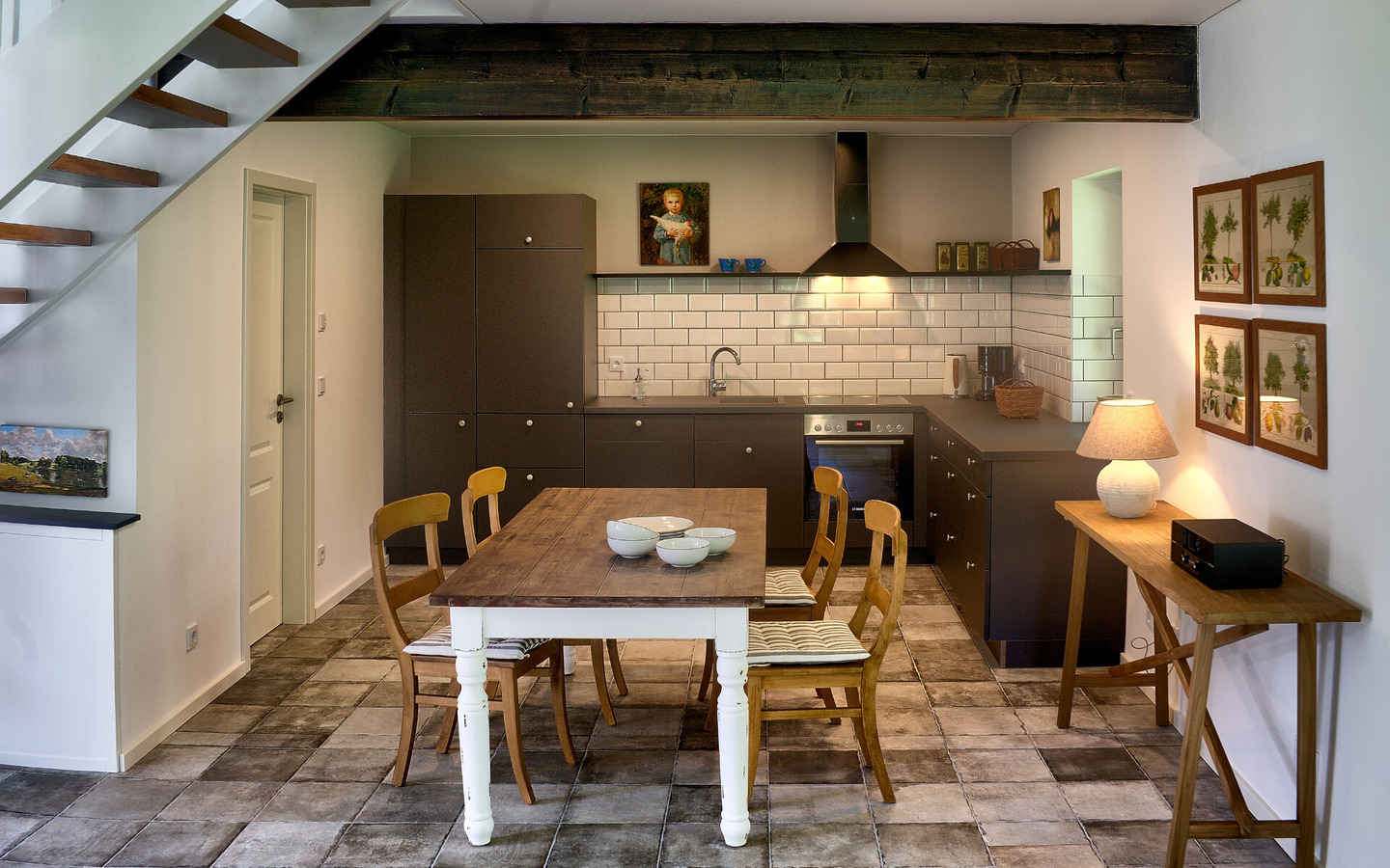 K&uuml;che mit Essbereich, Foto: Joe Kammer, Cottbus, Lizenz: Fontanehof