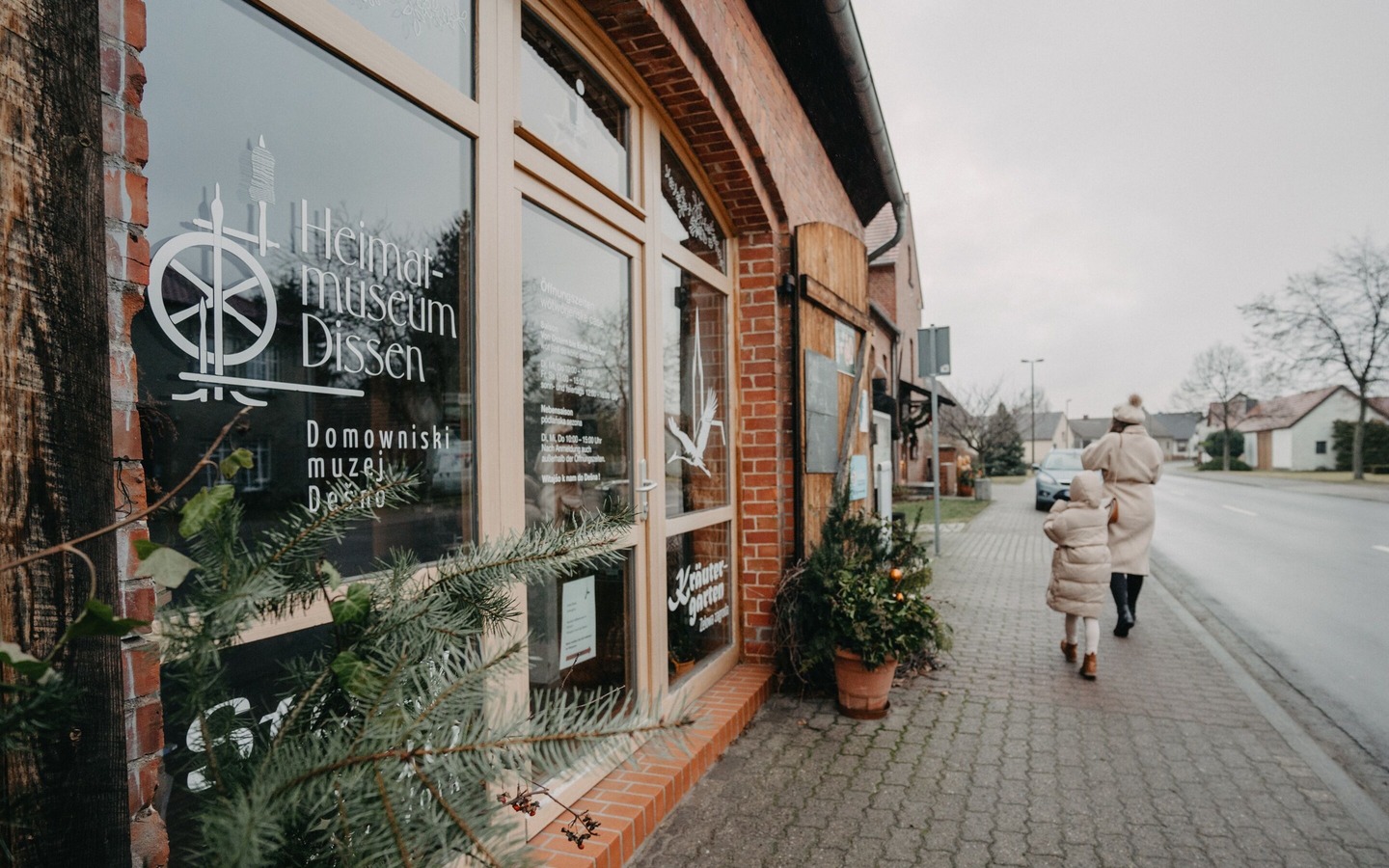 Heimatmuseum Dissen Winter, Foto: Lena Tschuikow, Lizenz: www.spreewald.de