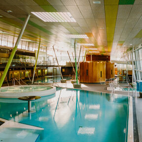 Innenbereich der Spreewald Therme