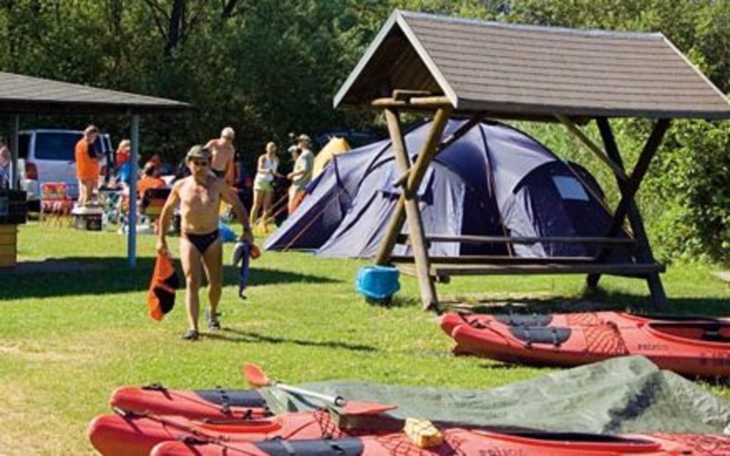 Campingplatz Nord am Neuendorfer See, Foto: Verband der Campingwirtschaft im Land Brandenburg e.V.
