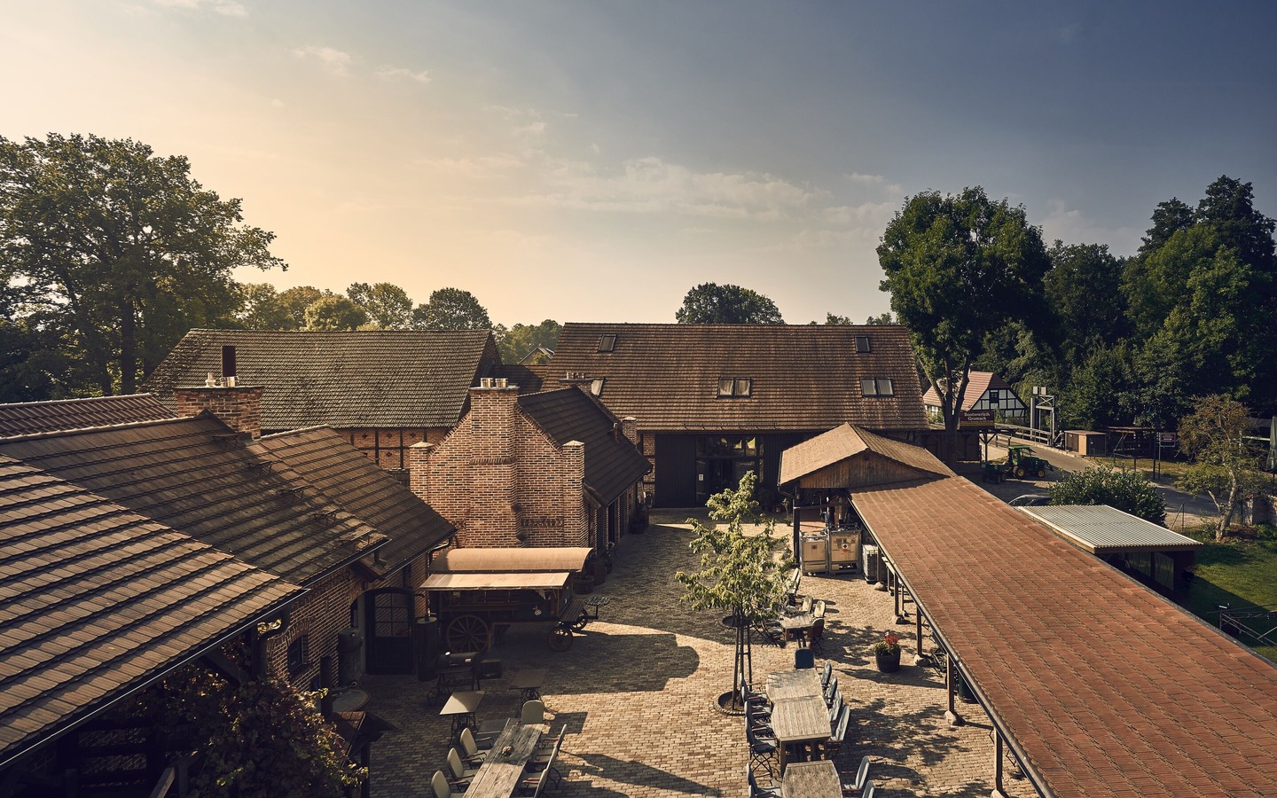 Hof der Spreewaldbrennerei, Foto: Spreewood Distillers