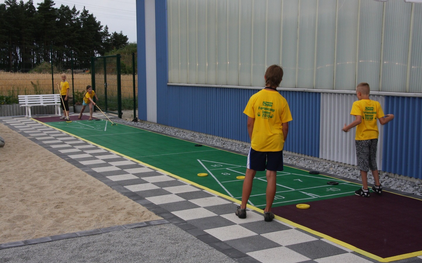 Shuffleboard im Sportpark Cottbus (Foto: Sportpark Cottbus)