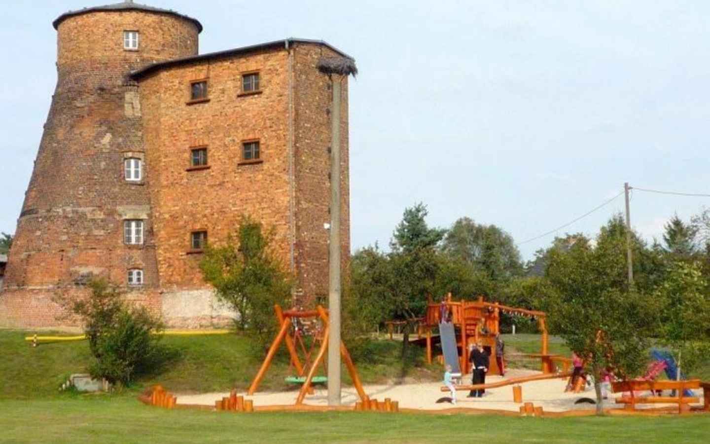 Spielplatz vor der Holl&auml;nderm&uuml;hle