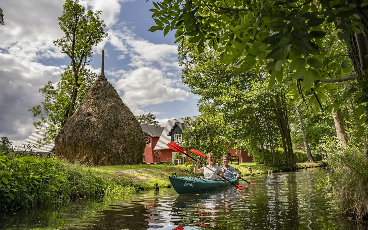 Paddler im Spreewald, Foto: Ron Petras